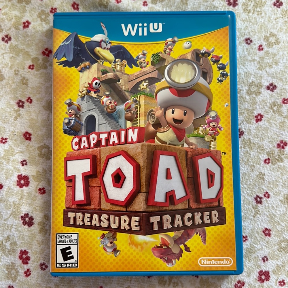 Captain toad treasure tracker WiiU game